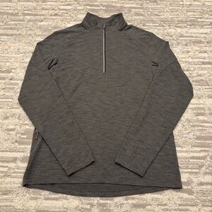 Lululemon Surge Warm Half-Zip Men’s Medium Pullover Wicking Stretch Zip Pocket